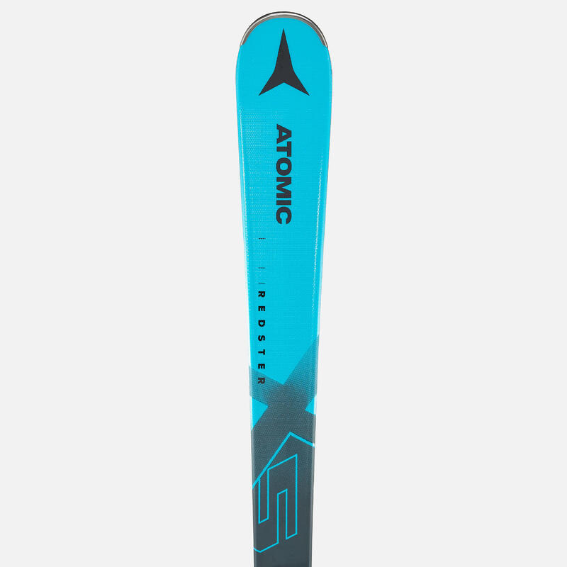 SKI ALPIN AVEC FIXATIONS - ATOMIC REDSTER X 5 - NOIR BLEU