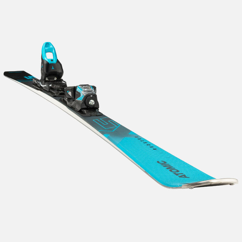 DOWNHILL SKI WITH BINDINGS ATOMIC REDSTER X 5 BLACK BLUE ATOMIC Decathlon