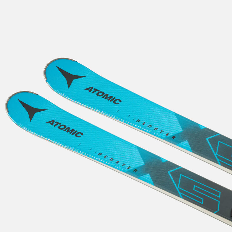 DOWNHILL SKI WITH BINDINGS ATOMIC REDSTER X 5 BLACK BLUE ATOMIC Decathlon