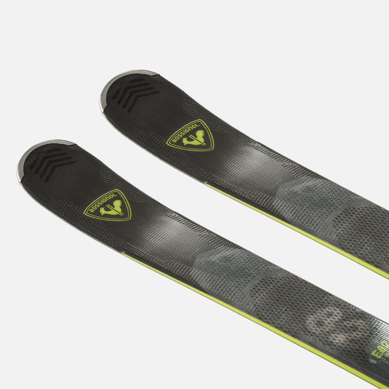 Ski Allmountain mit Bindung Piste - Rossignol Experience 82 basaltfarben