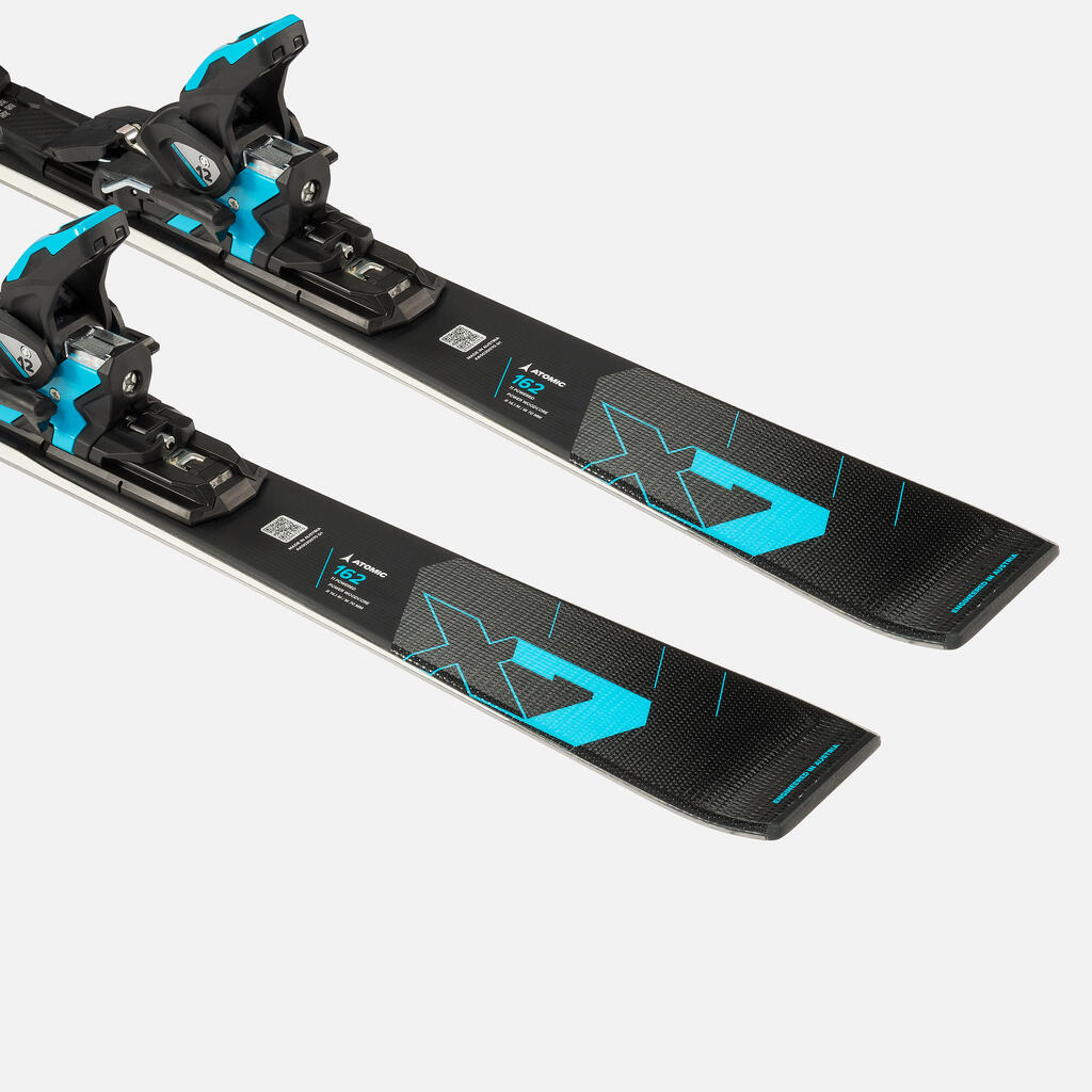 MEN'S DOWNHILL SKI WITH BINDINGS - ATOMIC REDSTER X7 REVOSHOCK