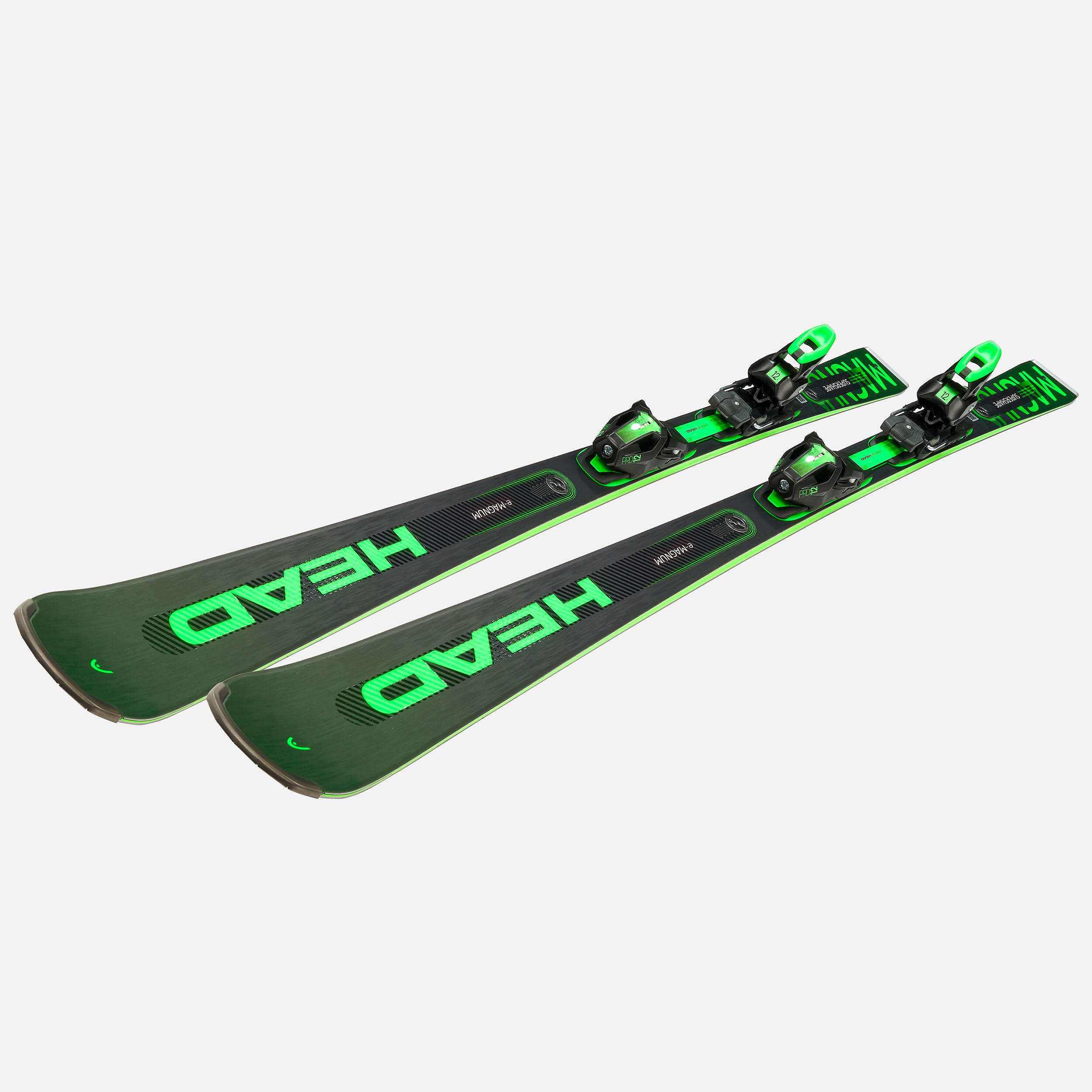 SKI ALPIN HOMME AVEC FIXATIONS - HEAD SUPER SHAPE MAGNUM 10/10
