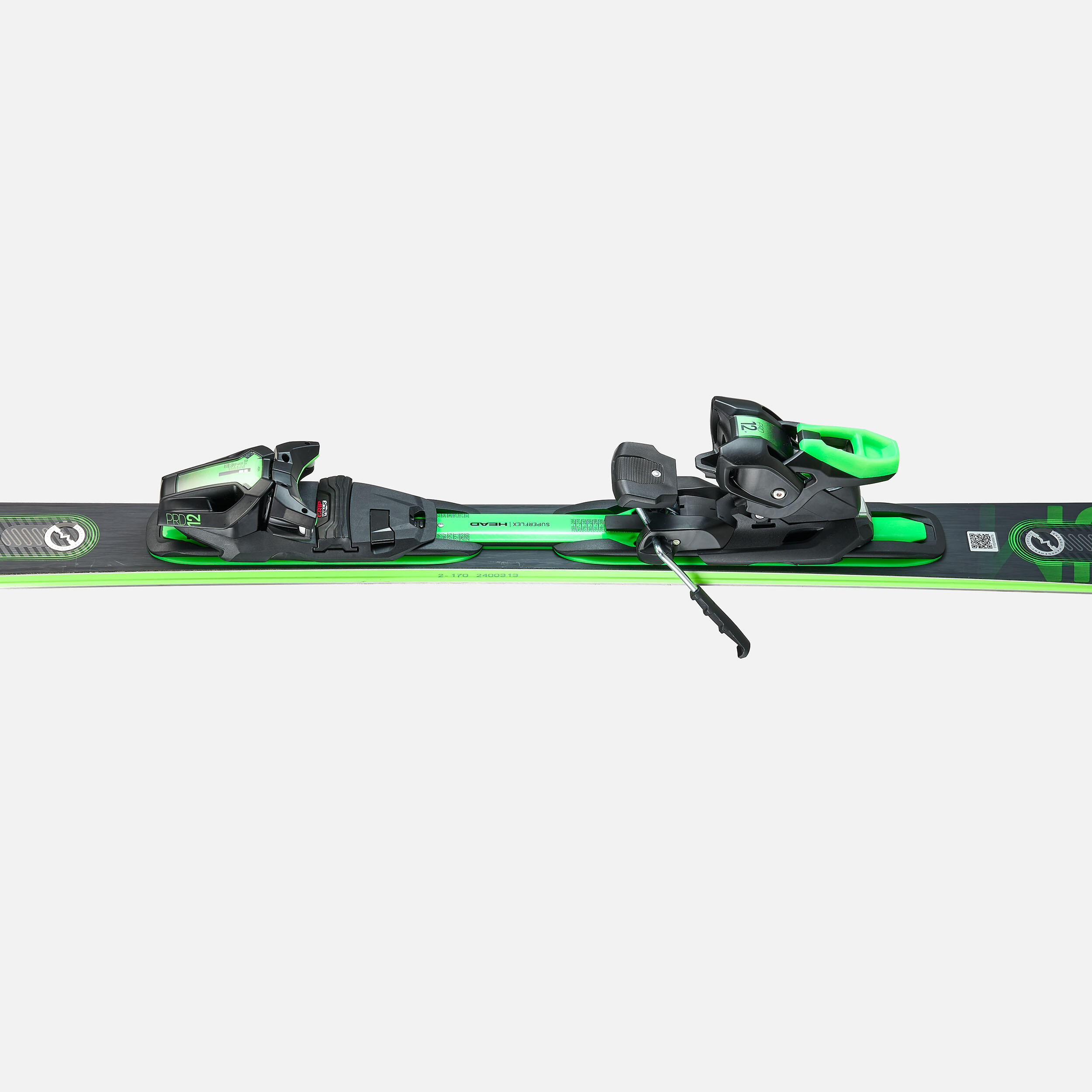 SKI ALPIN HOMME AVEC FIXATIONS - HEAD SUPER SHAPE MAGNUM 9/10