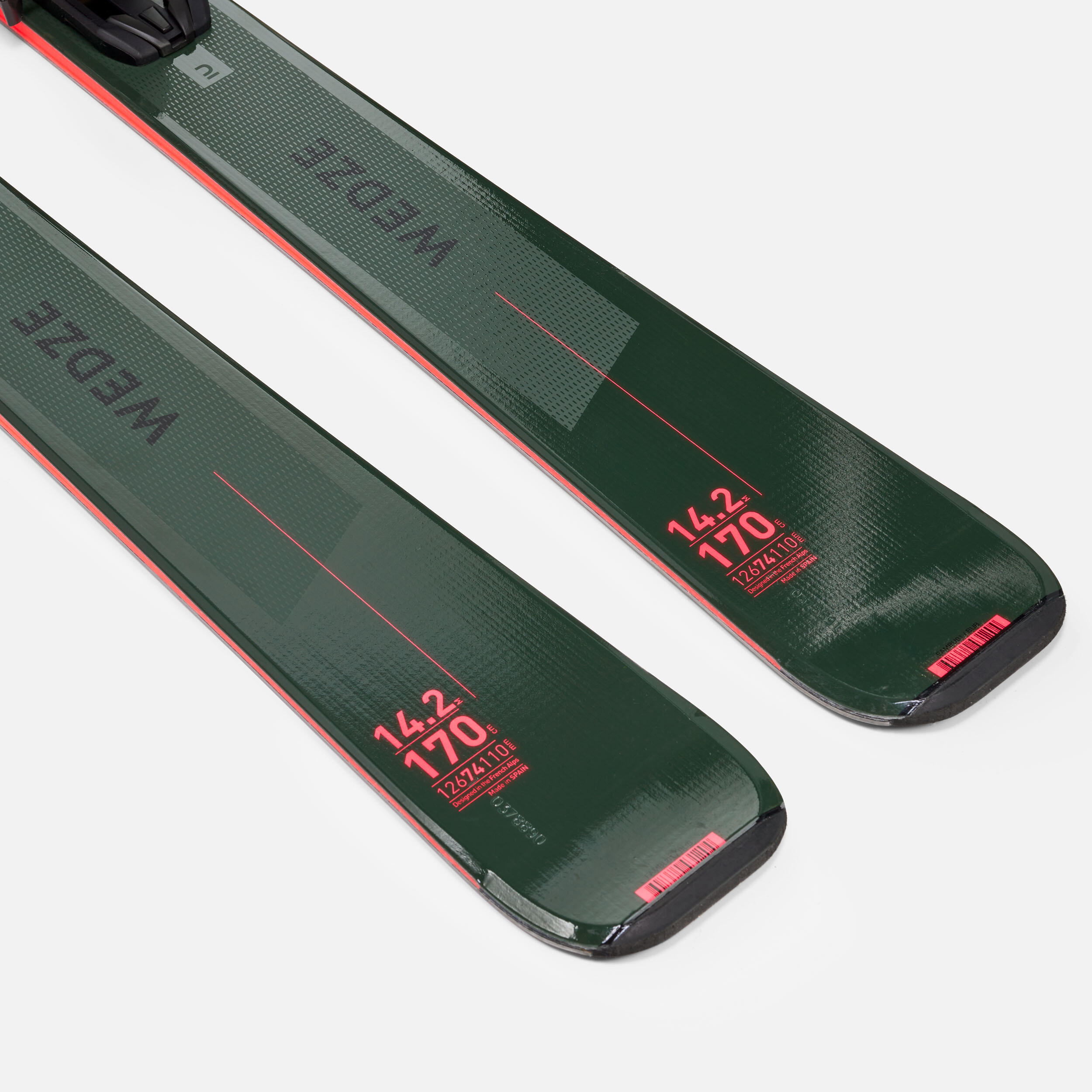 Men’s Downhill Skis with Bindings - Boost 580 - WEDZE