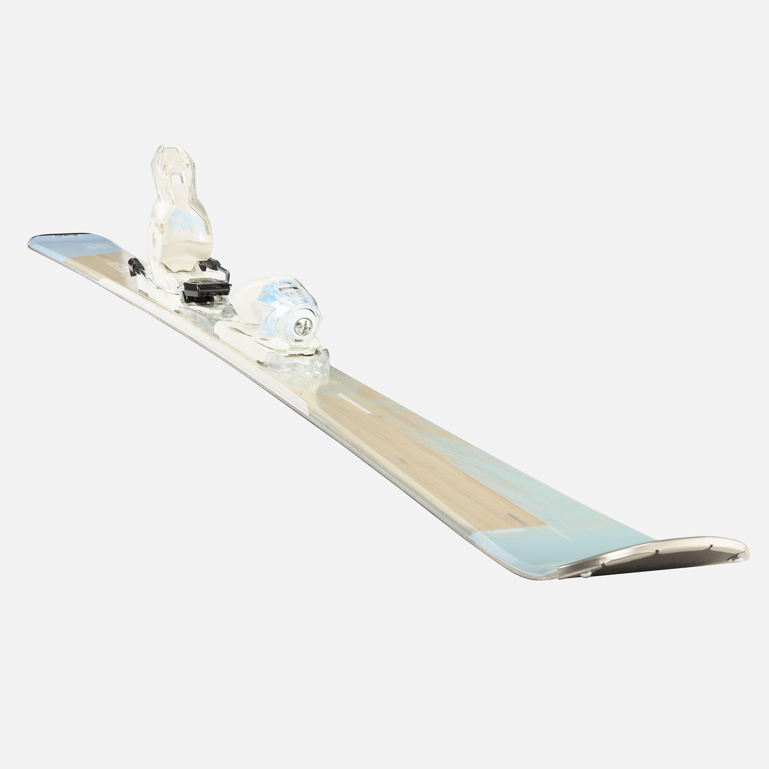 Skis alpins avec fixations femme – Boost 500 bleu - WEDZE