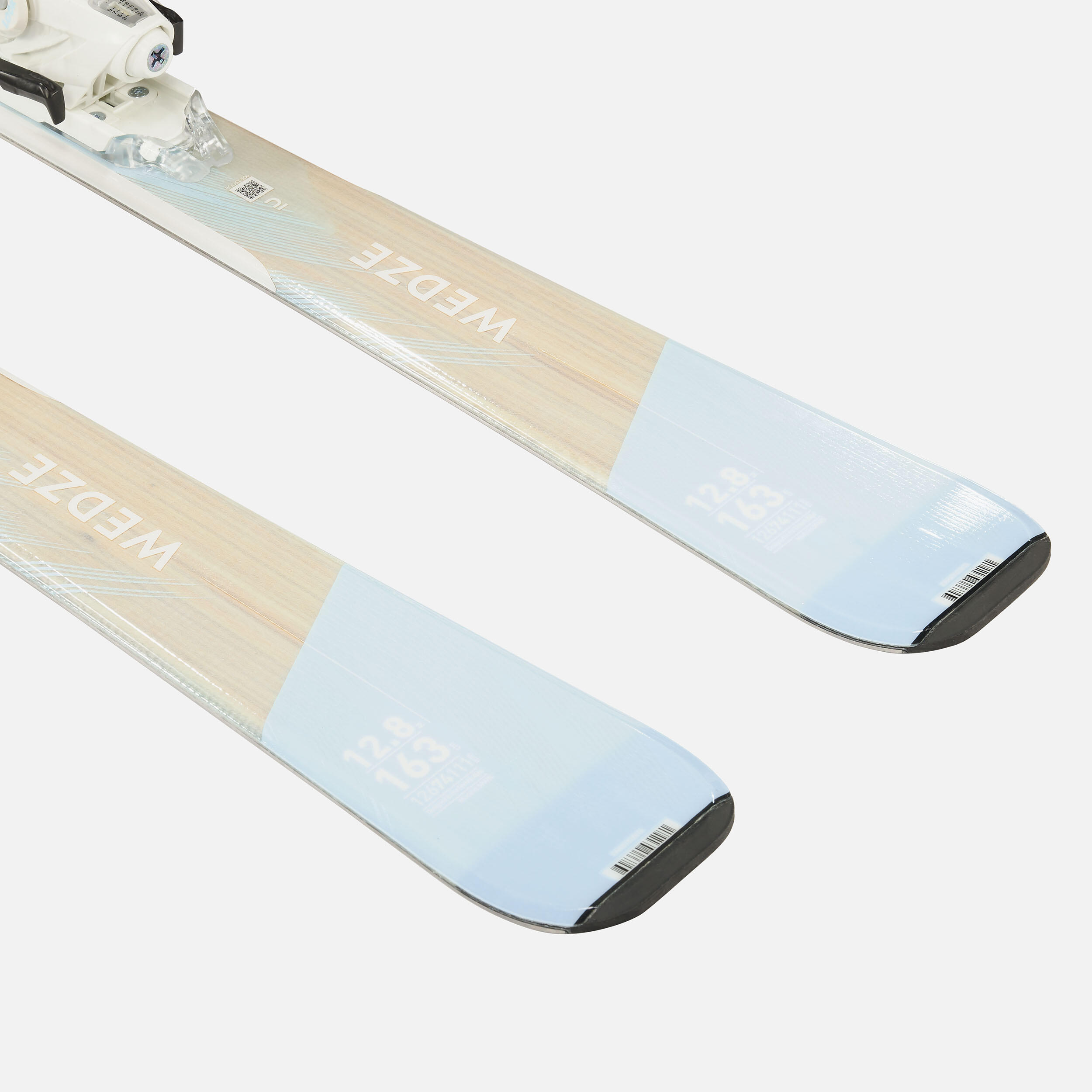 Skis alpins avec fixations femme – Boost 500 bleu - WEDZE