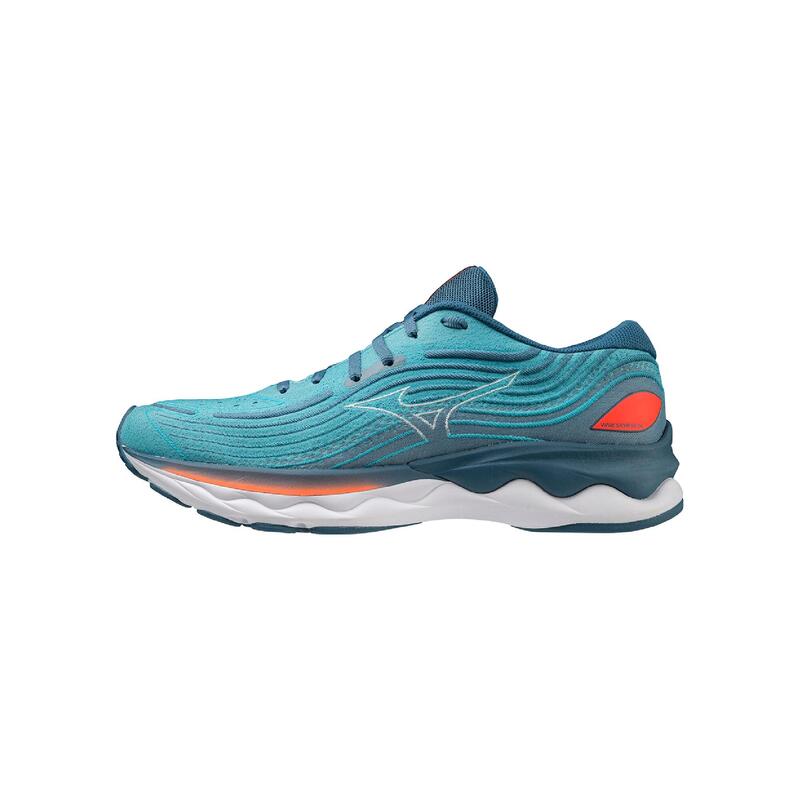 Laufschuhe Herren Mizuno - Wave Skyrise 4 blau orange