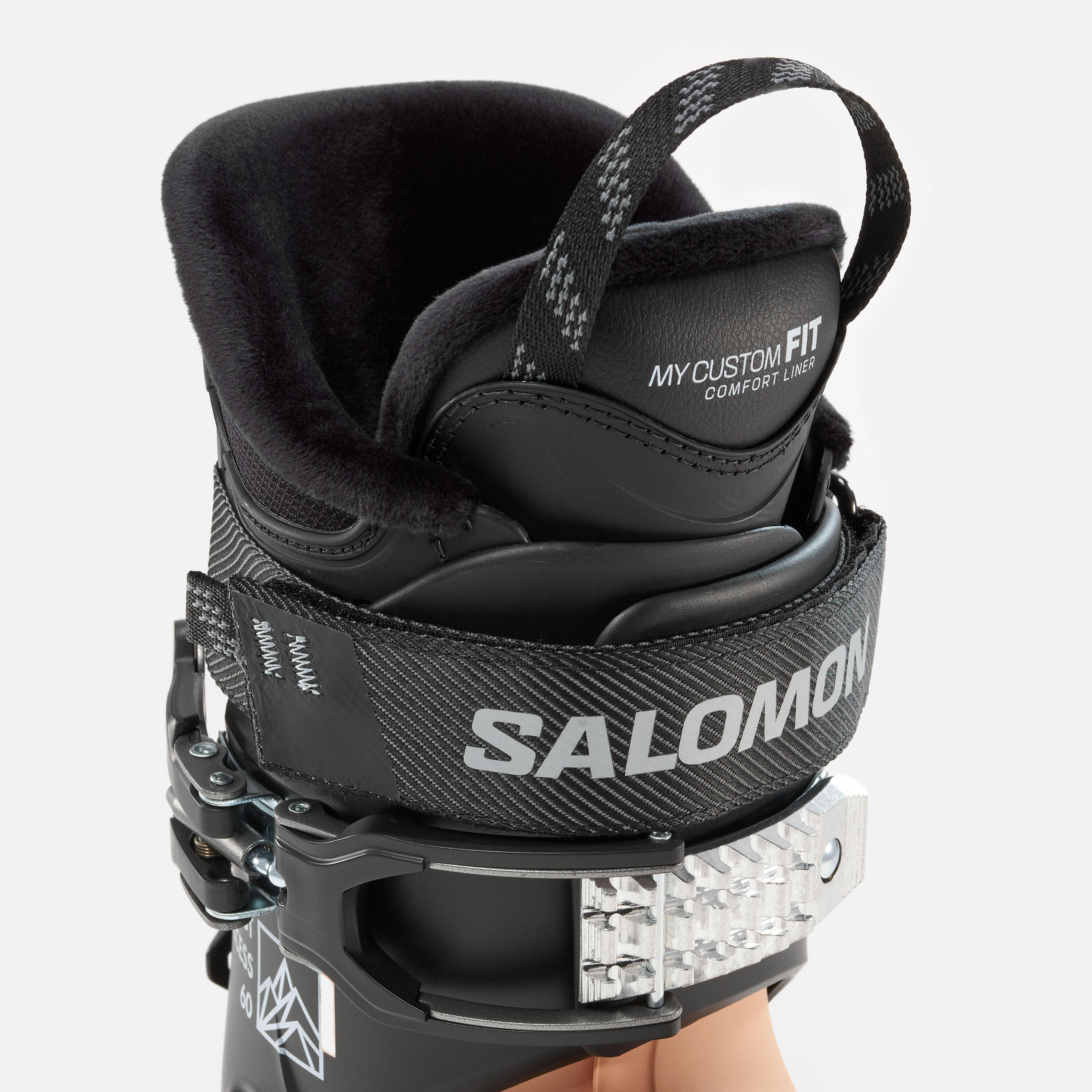 Second Life - WOMEN'S SKI BOOTS - SALOMON QST ACCESS 60 - VERY GOOD 6/7