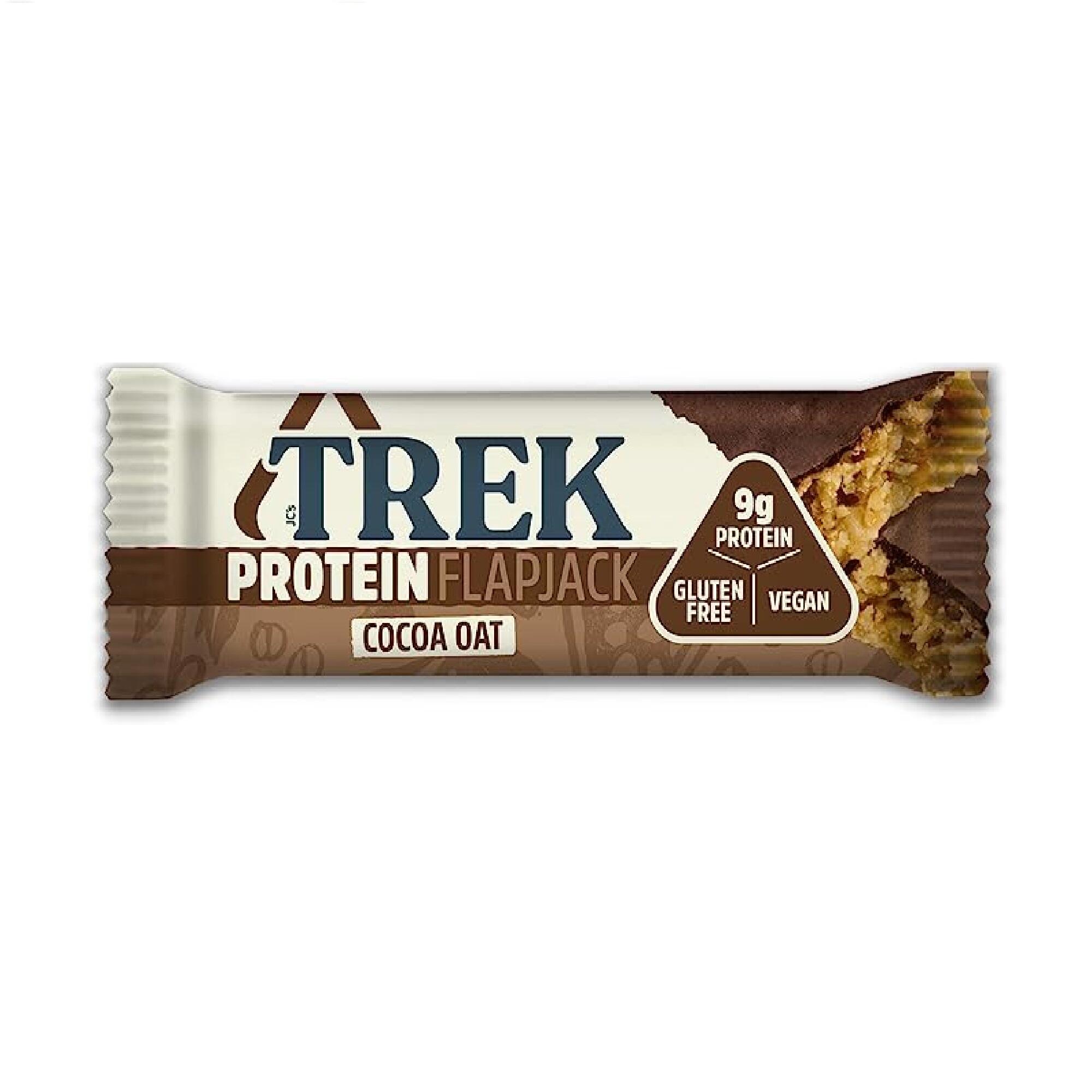 TREK Cocoa Oat Flapjack 50g