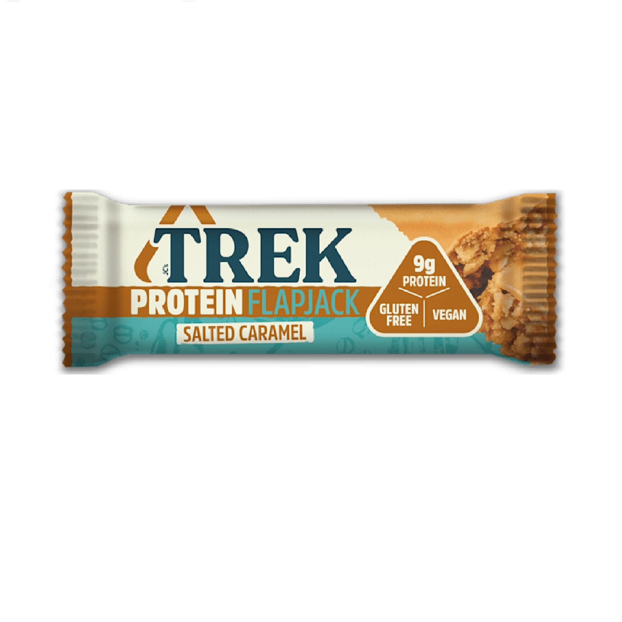 TREK Salted Caramel Flapjack 50g