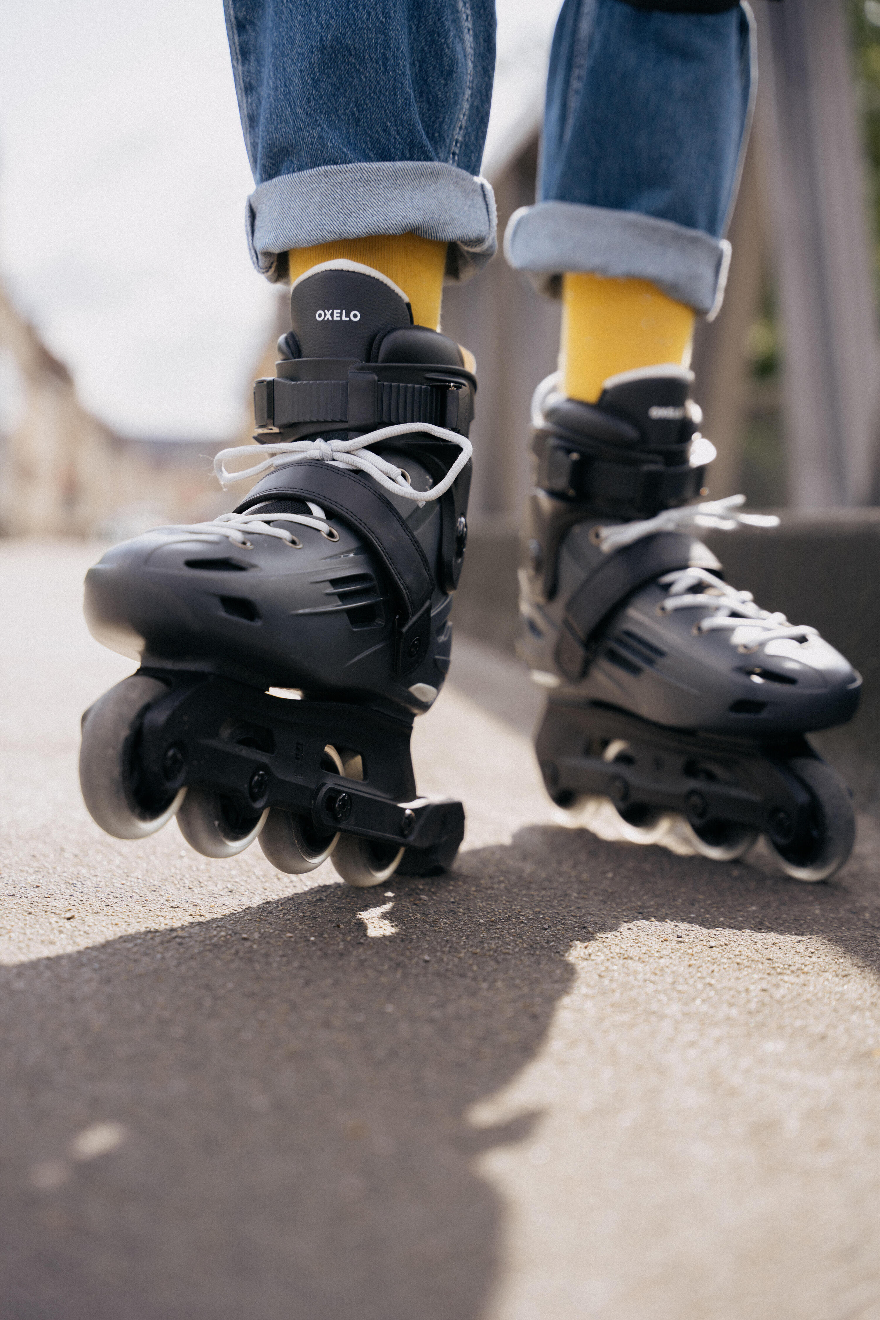 Patins à roues alignées à coque rigide, MF 140 14/16