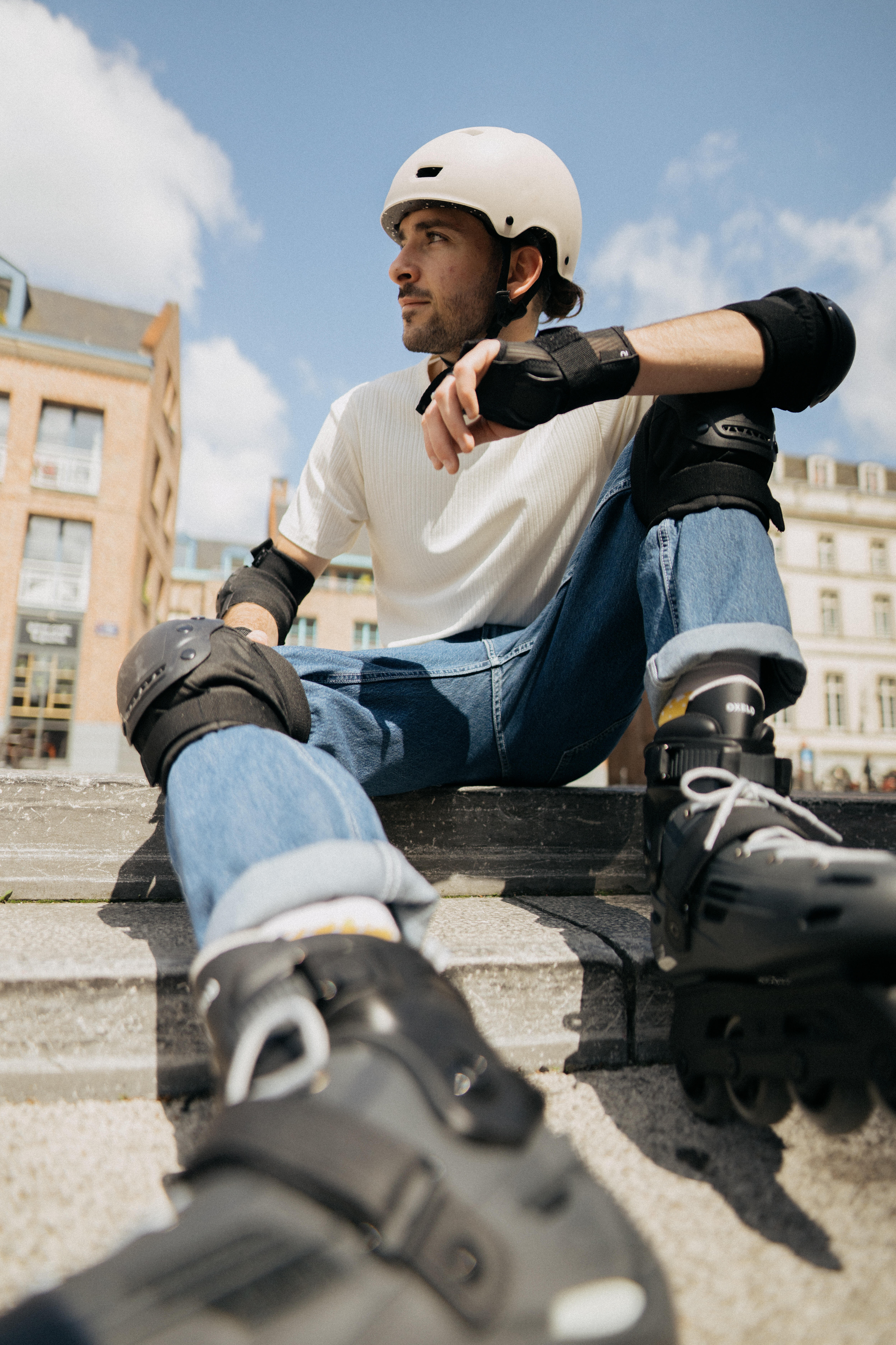 Inline Skate Protection - FIT 500 Black - OXELO