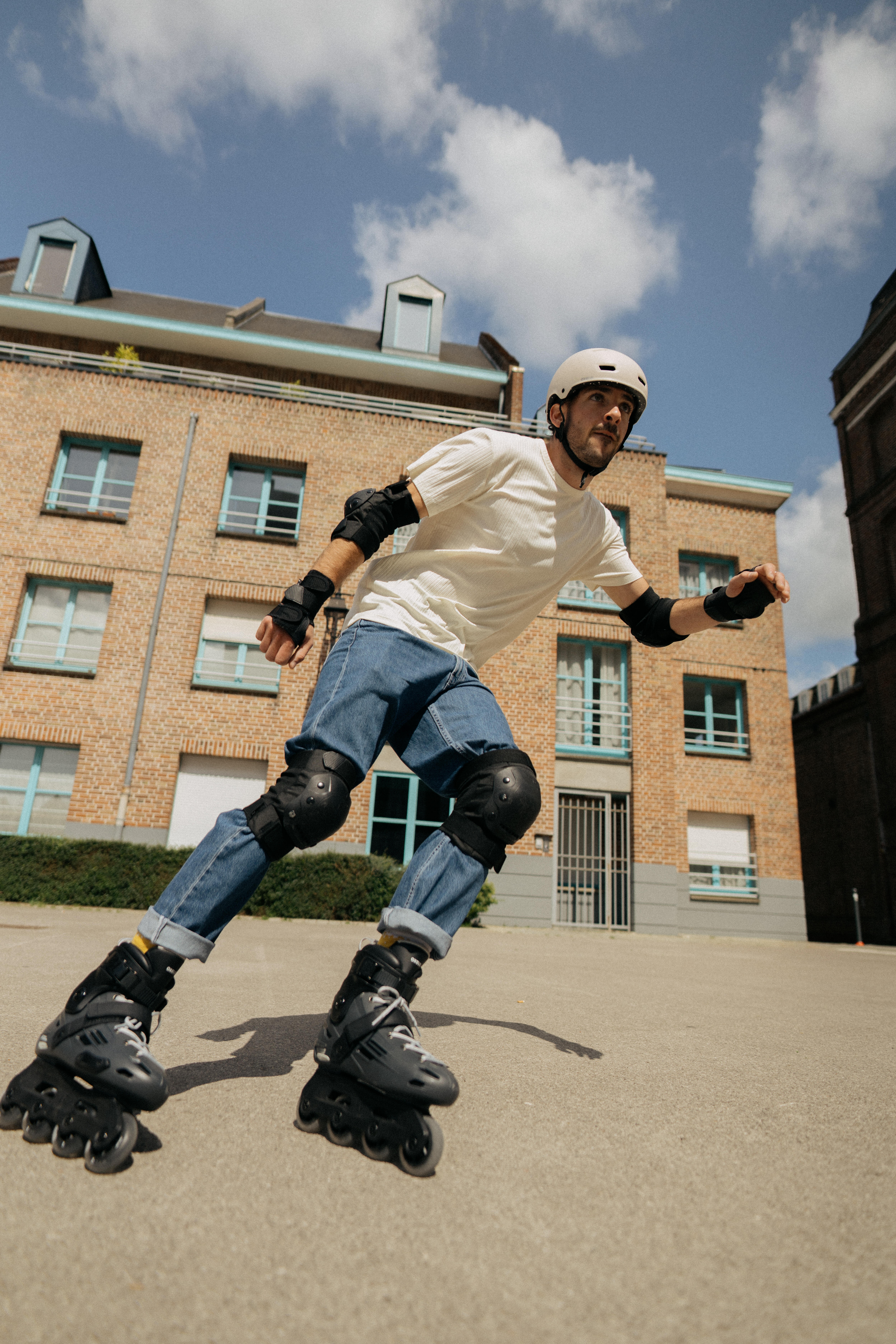 Protections corporelles pour patins à roues alignées - FIT 500 noir - OXELO