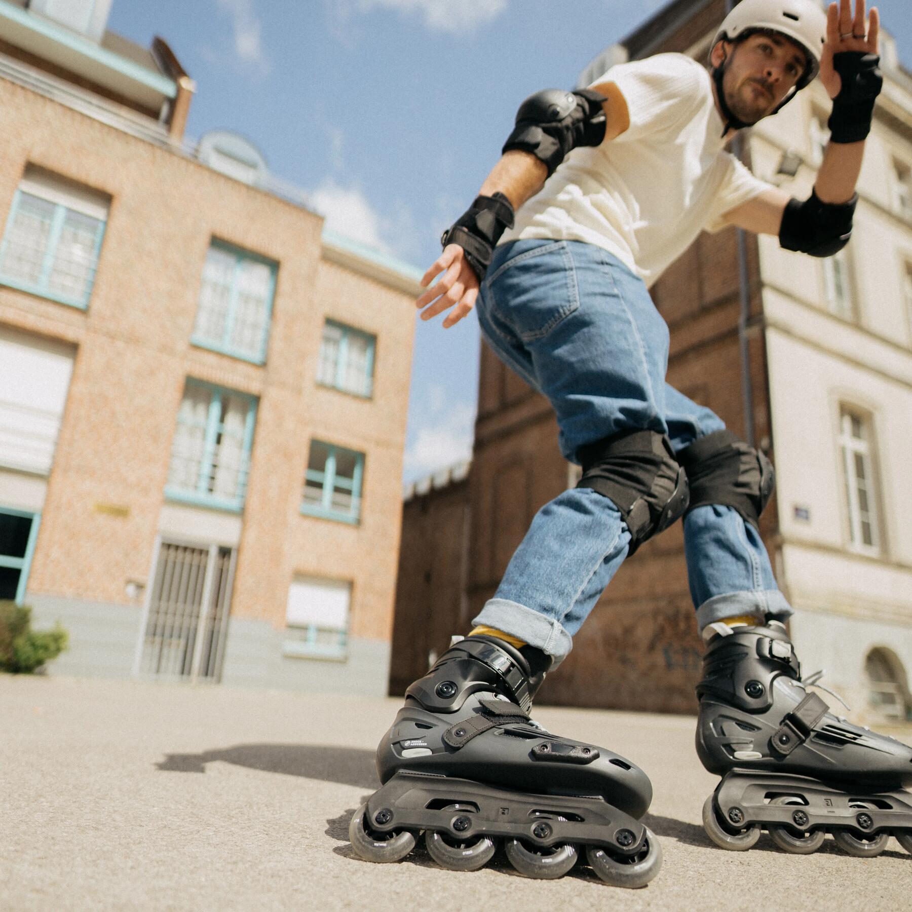 ¿Cómo frenar en el patinaje en línea?