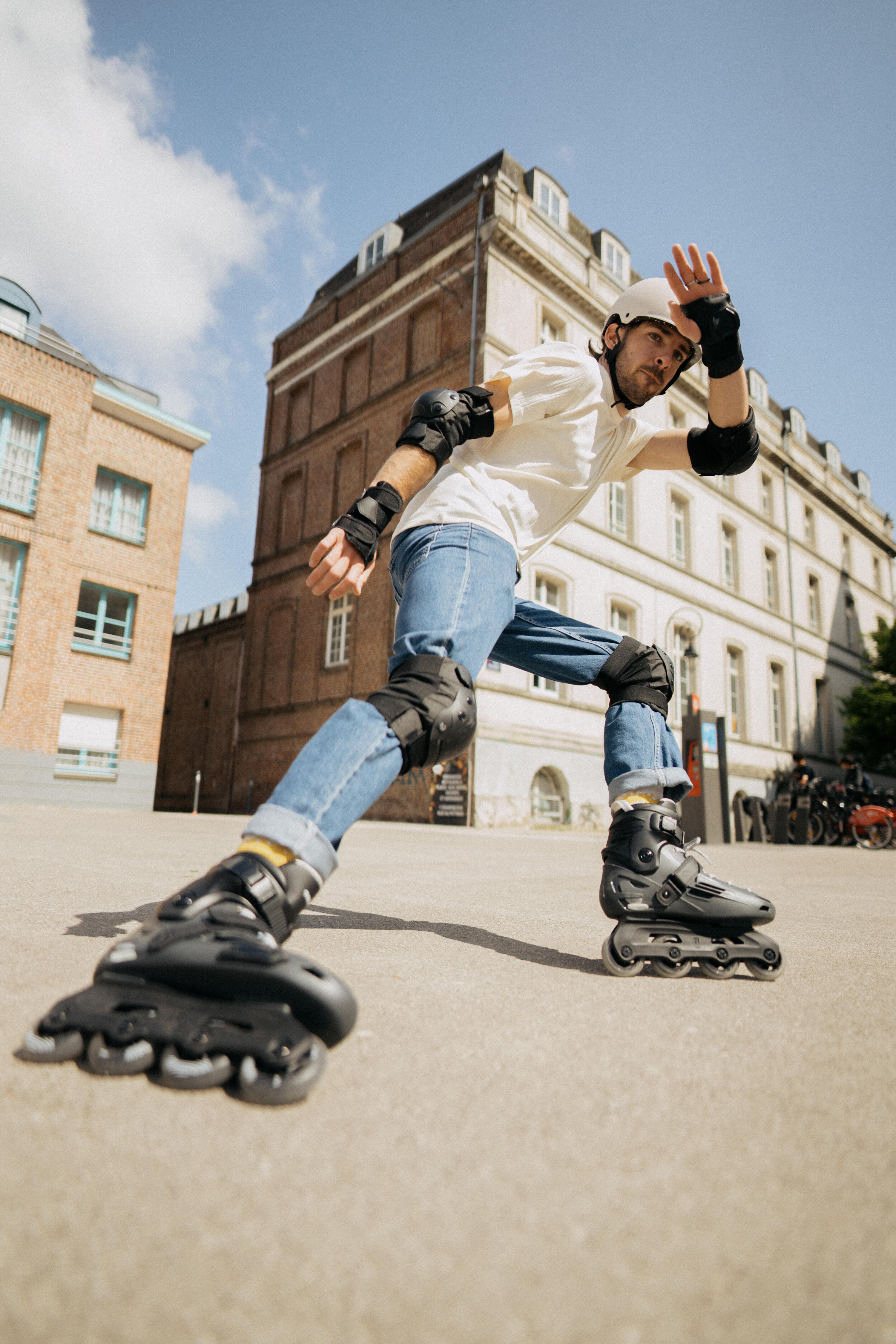 Patins à roues alignées à coque rigide, MF 140 13/16