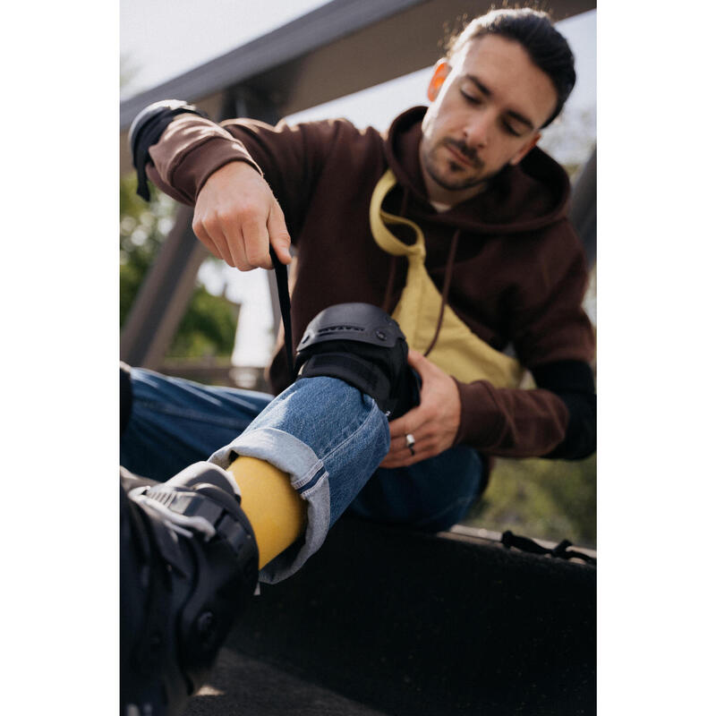 Yetişkin Destek Seti - Paten - Siyah - 3X2 - FIT500
