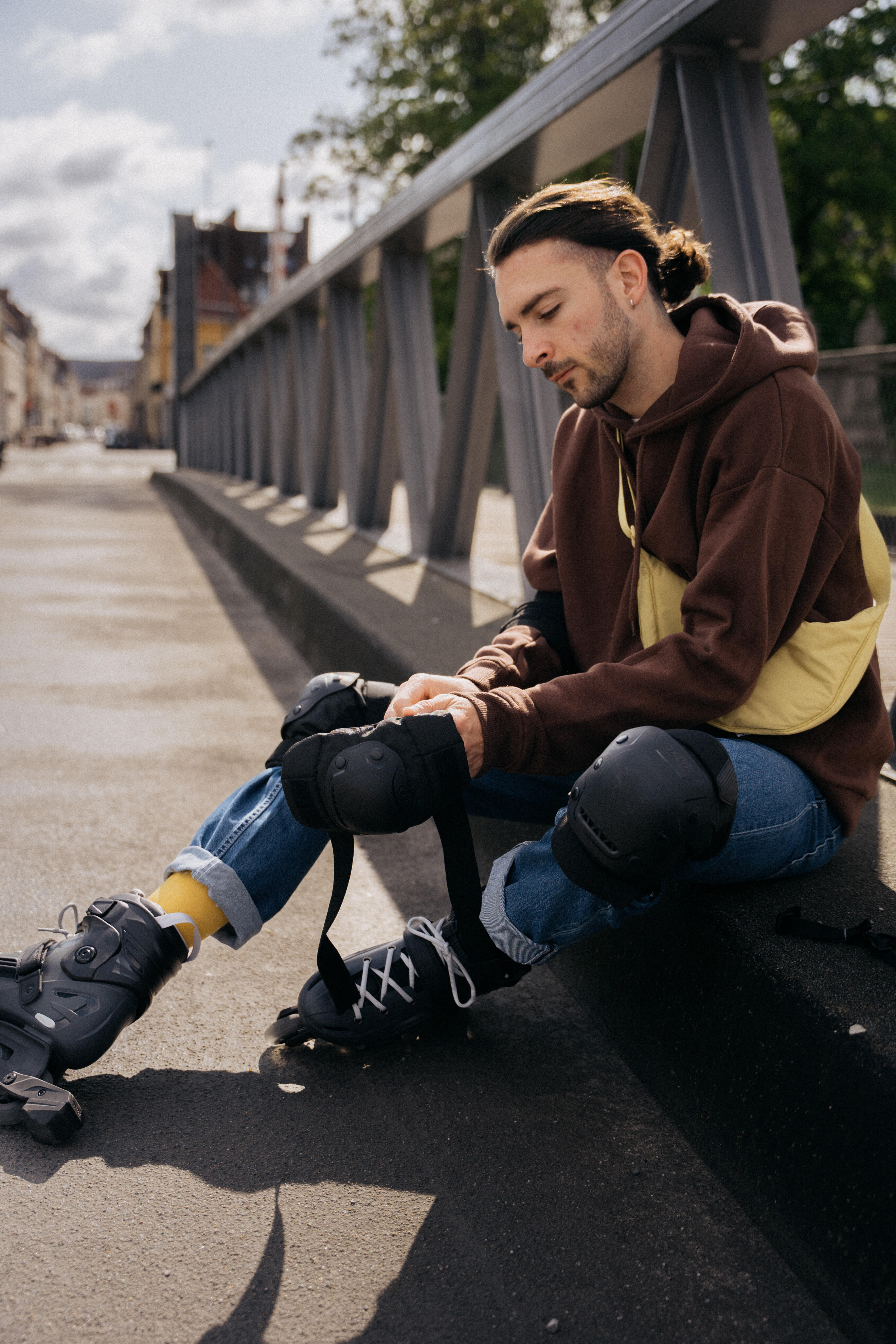Inline Skate Protection - FIT 500 Black - OXELO