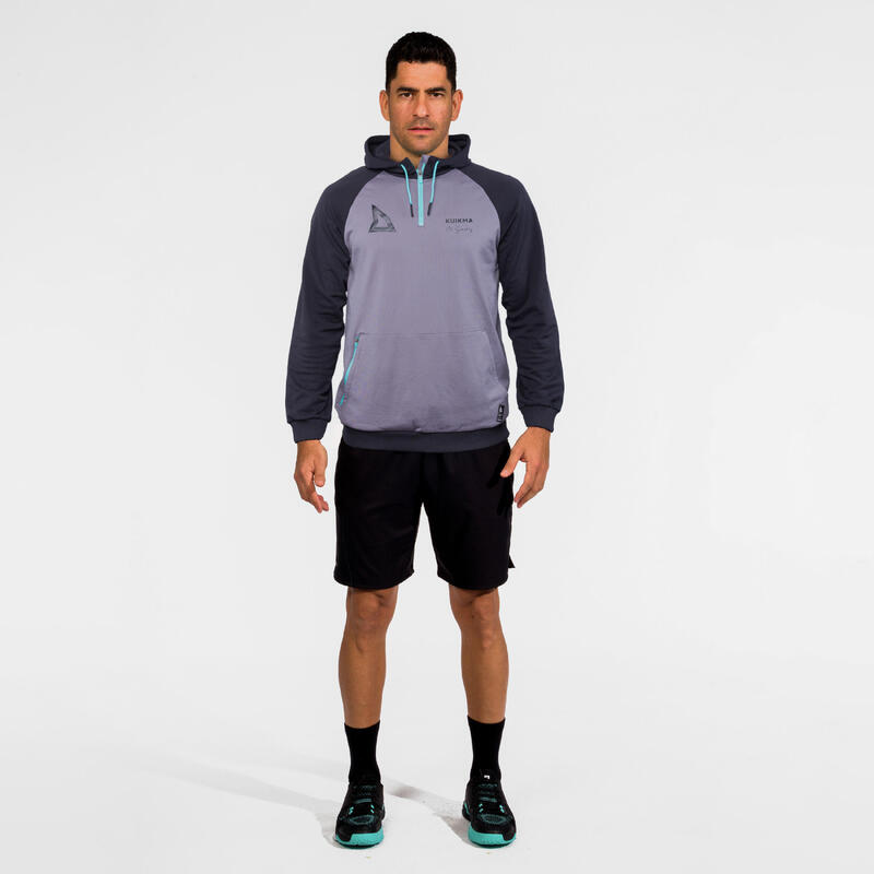 Herren Padel Kapuzenpullover - Pro Maxi Sanchez schwarz/grün