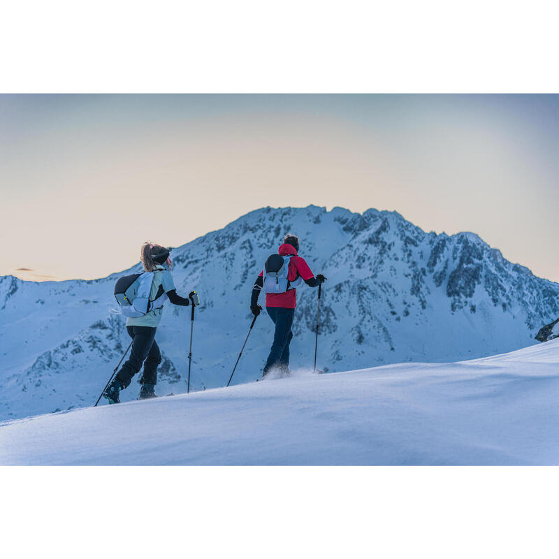 CALÇAS DE SKI DE CAMINHADA LEVES MULHER PACER - CINZENTO ESCURO