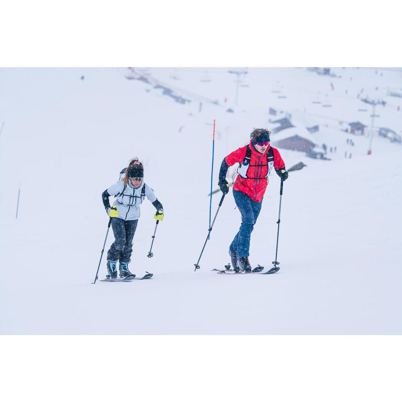 GILET MANCHE COURTE SKI DE RANDONNEE HOMME PACER - ROUGE ET BLEU MARINE