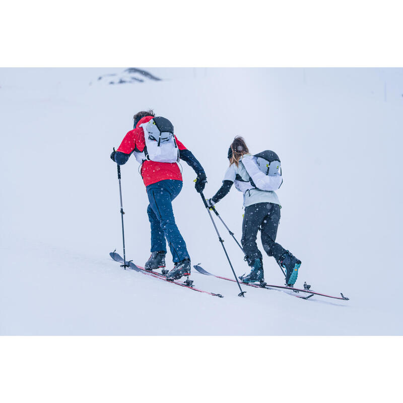 CALÇAS DE SKI DE CAMINHADA LEVES MULHER PACER - CINZENTO ESCURO