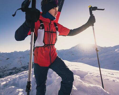 levé de soleil ski de rando