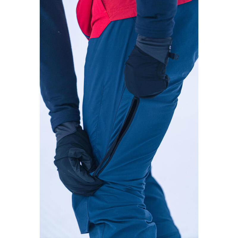 PANTALON SKI DE RANDONNÉE LEGER HOMME PACER - BLEU FONCÉ