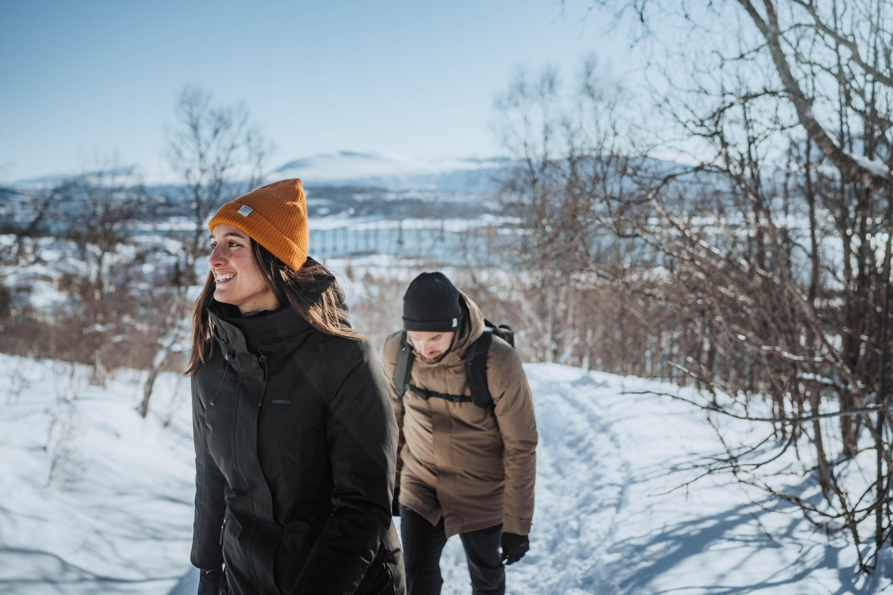 Parka d'hiver imperméable femme, NH 500 18/20