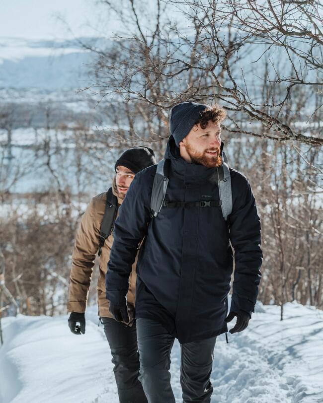 PARKA DE RANDONNÉE HIVER IMPERMÉABLE HOMME - SH500 -10°C