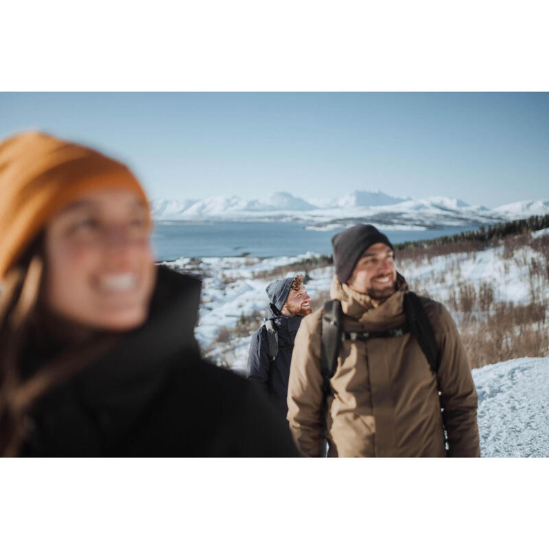 WATERDICHTE WINTERPARKA VOOR WANDELEN HEREN SH500 -10°C
