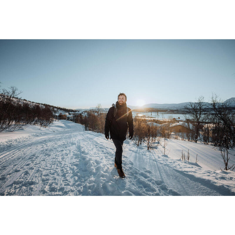 Parka de montaña y nieve con capucha desmontable Hombre Quechua SH500