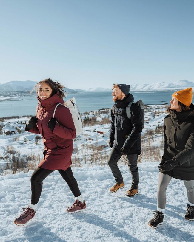 PARKA DE RANDONNÉE HIVER IMPERMÉABLE HOMME - SH500 -10°C