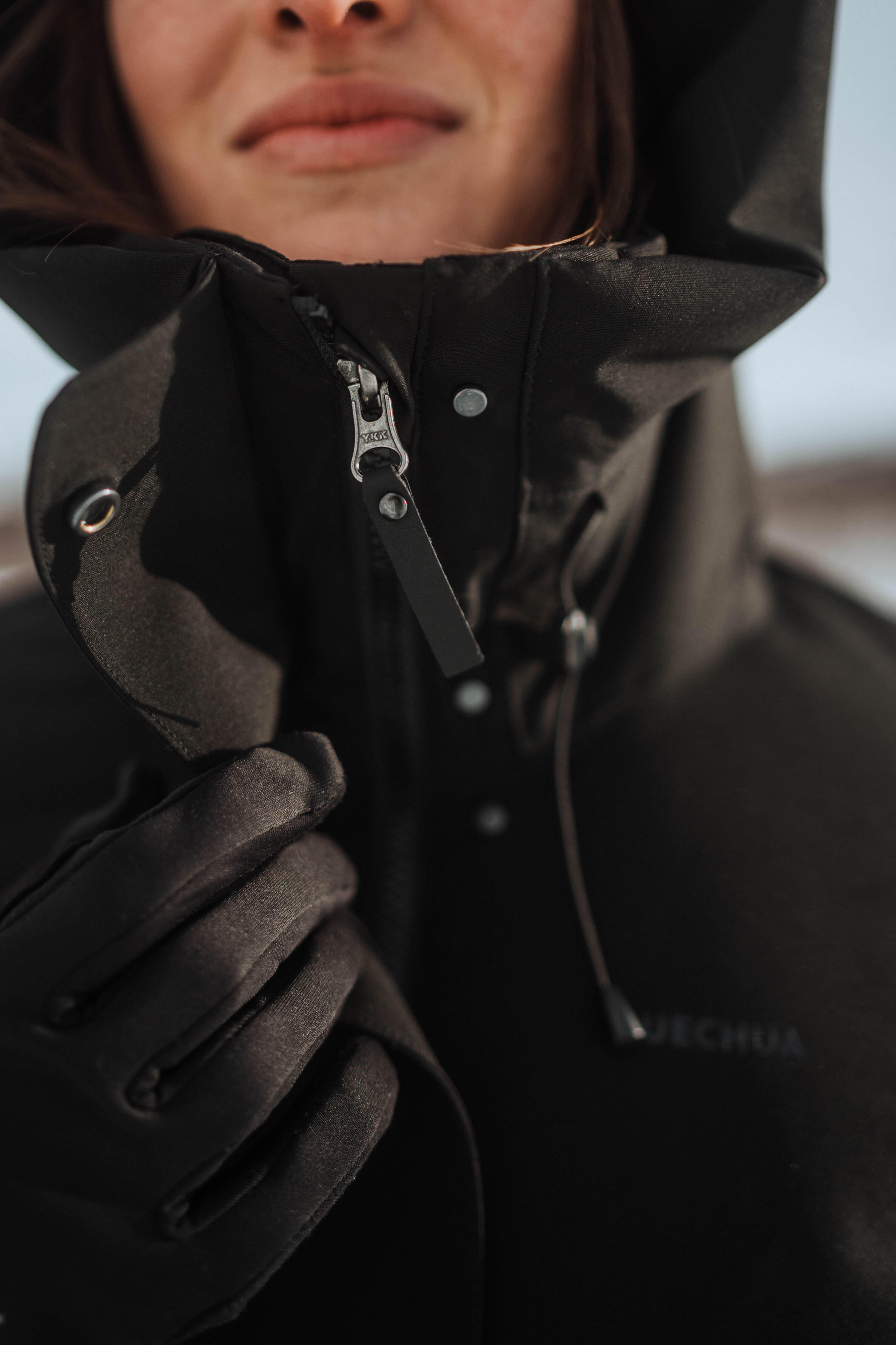 Parka d'hiver imperméable femme, NH 500 17/20