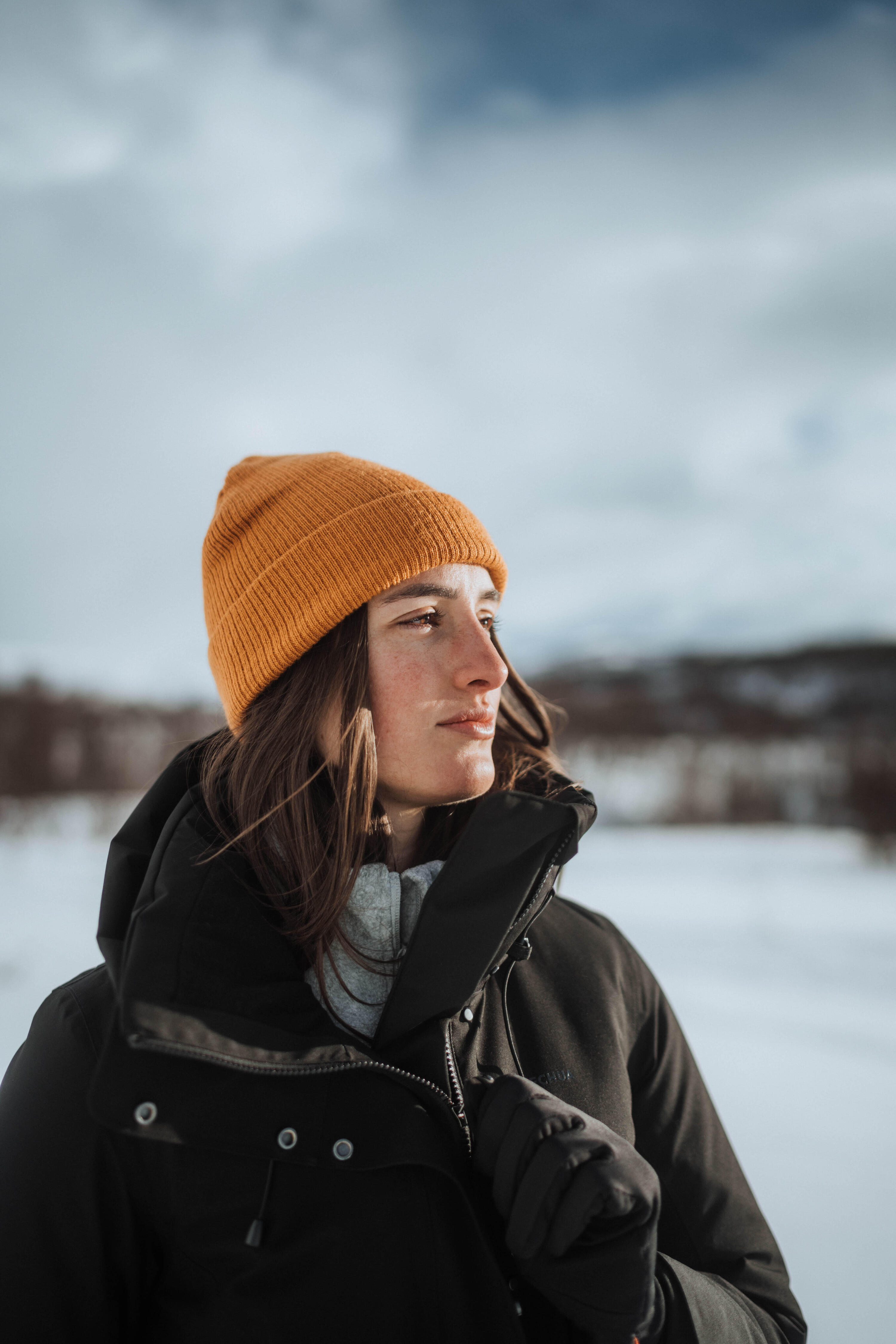 Parka d'hiver imperméable femme, NH 500 19/20