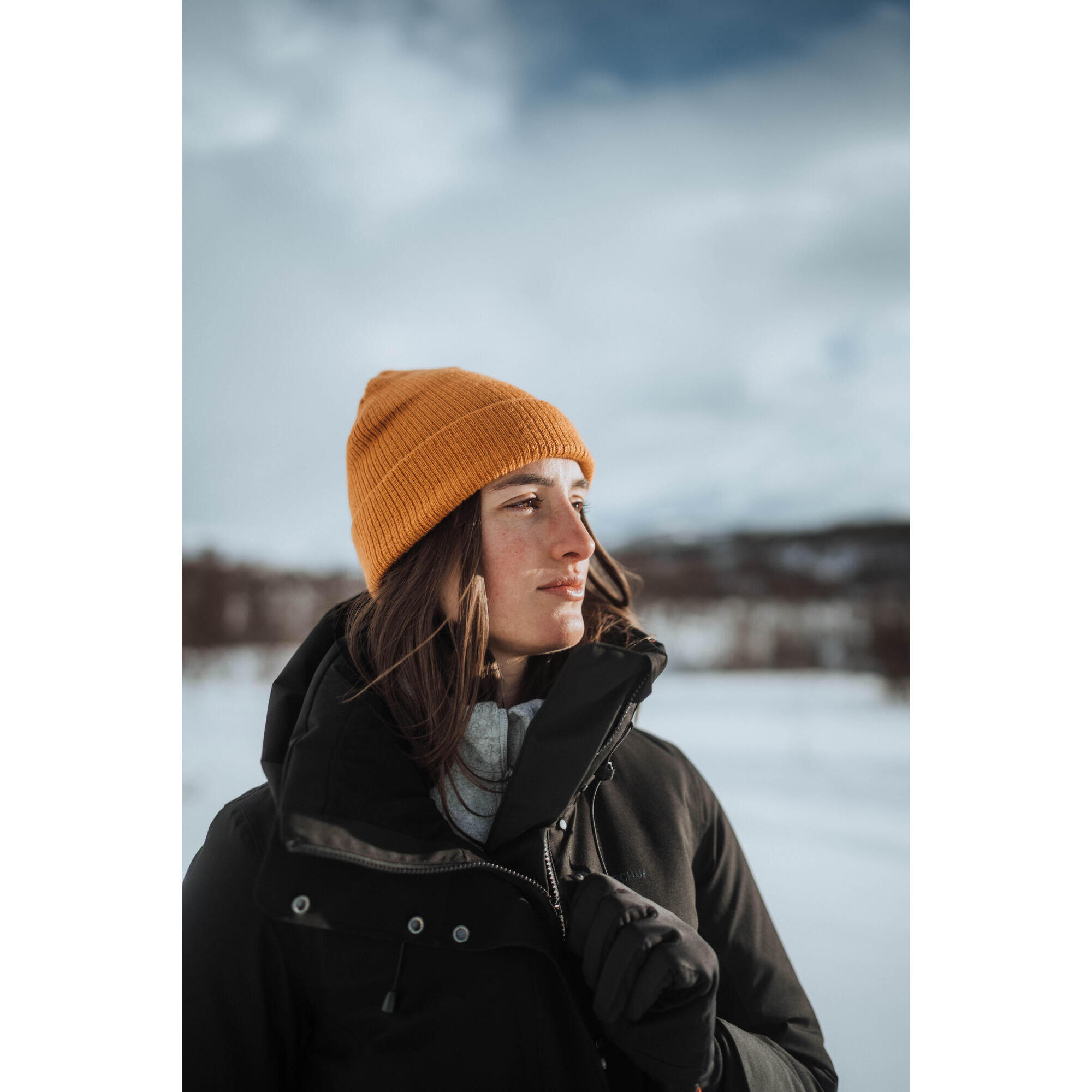 PARKA HIVER IMPERMEABLE DE RANDONNEE SH500 10 C FEMME QUECHUA Decathlon