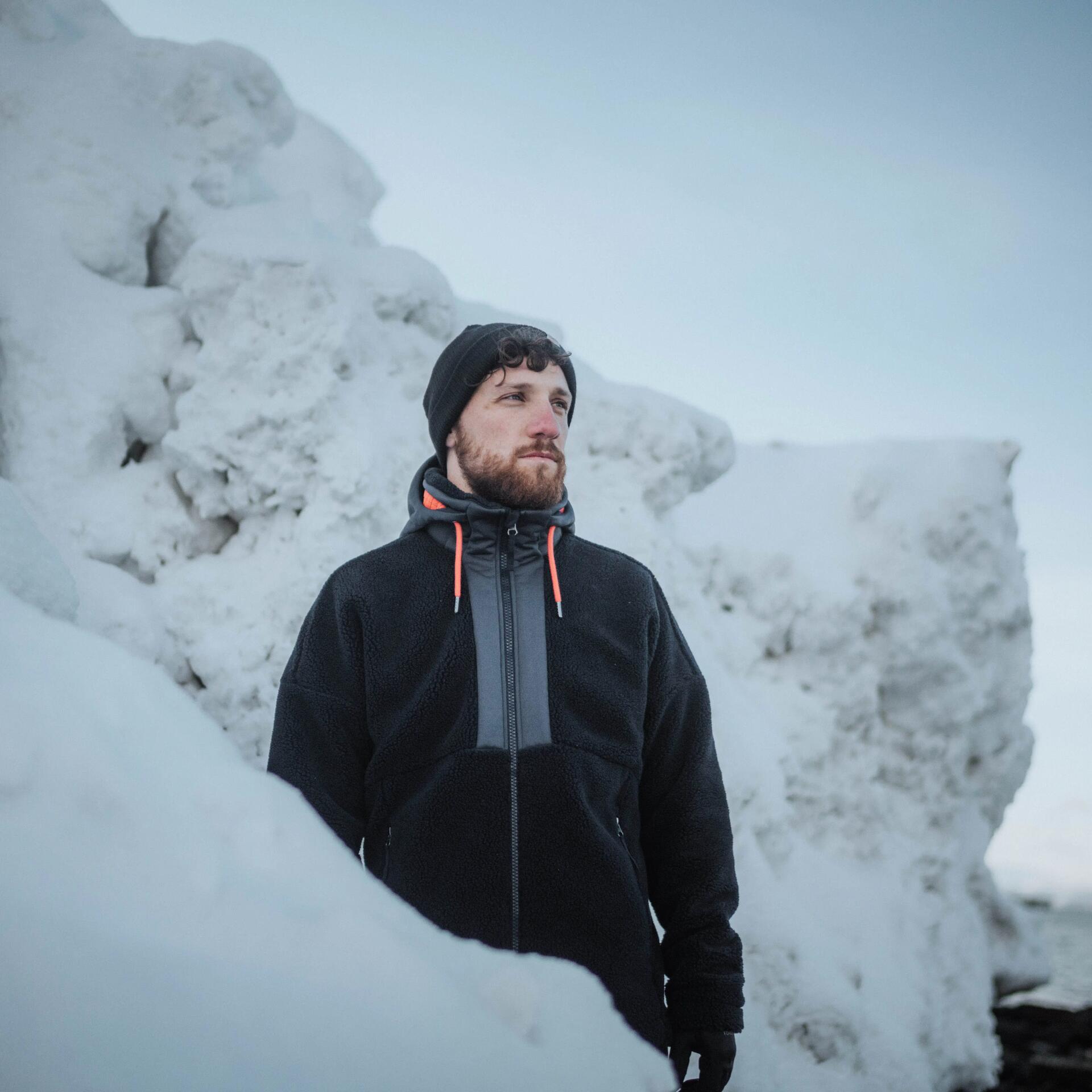 polaire chaude homme neige