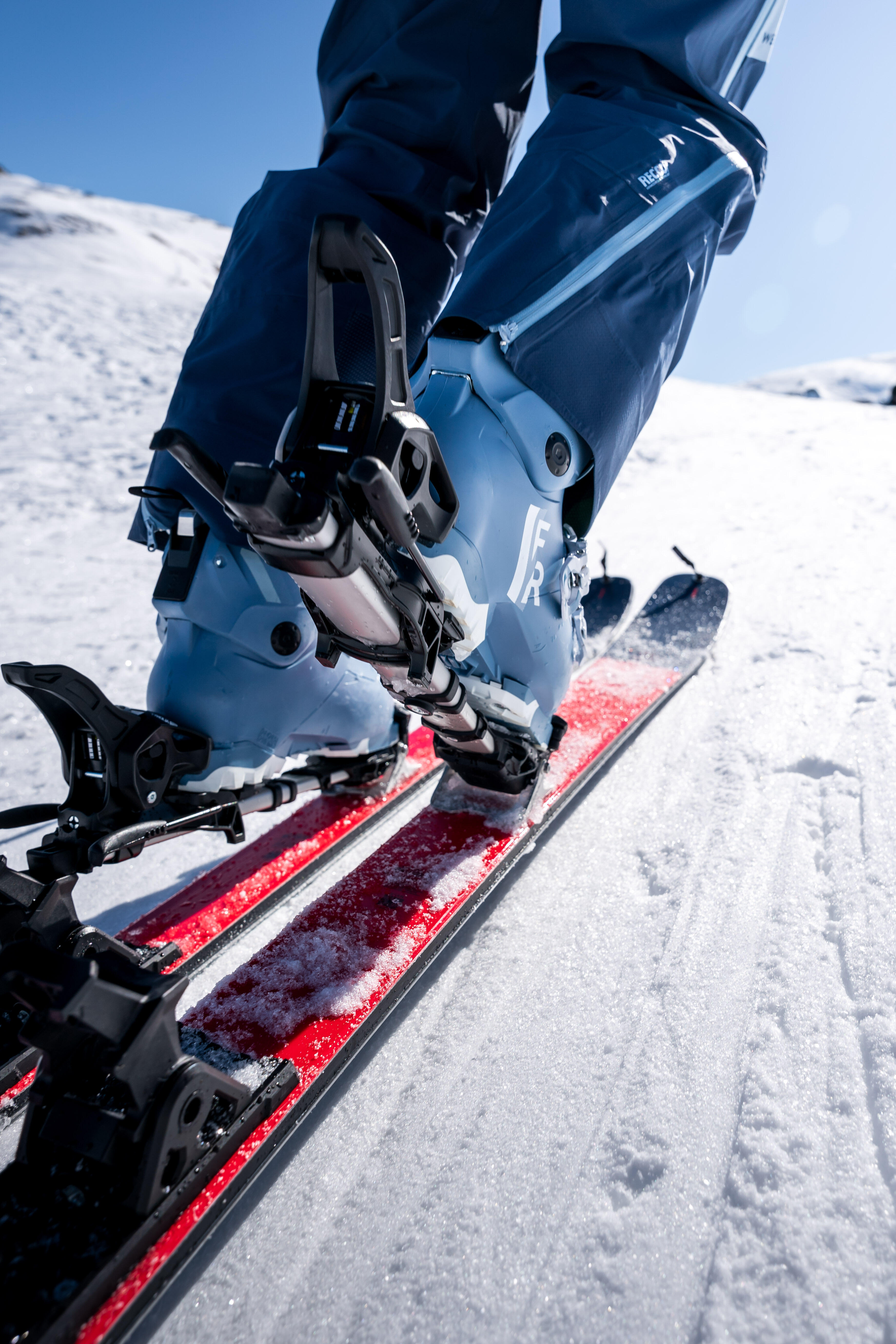 Touring Skis with Tyrolia Ambition 10 Bindings and Skins, Cruiser 80 - WEDZE