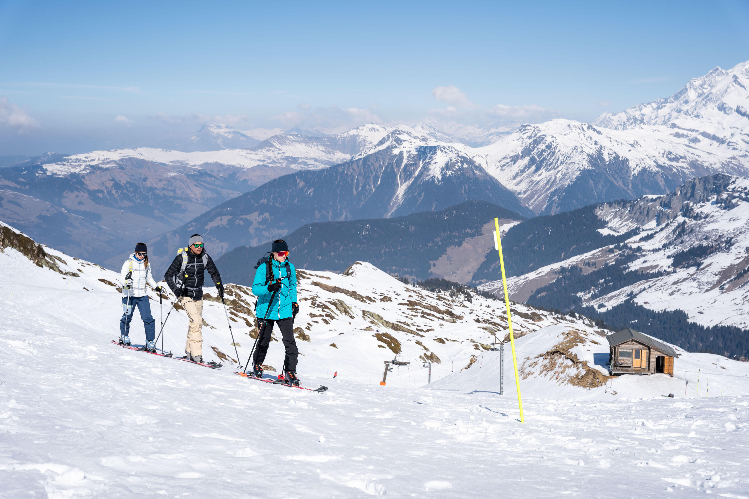 Tourenskiset inkl. Tour Light-Bindungen und Fellen - Cruiser 80  20/21