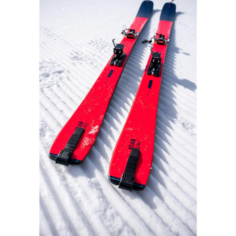 SET SKI'S VOOR TOERSKIËN CRUISER 80 + TOUR LIGHT BINDINGEN + STIJGVELLEN