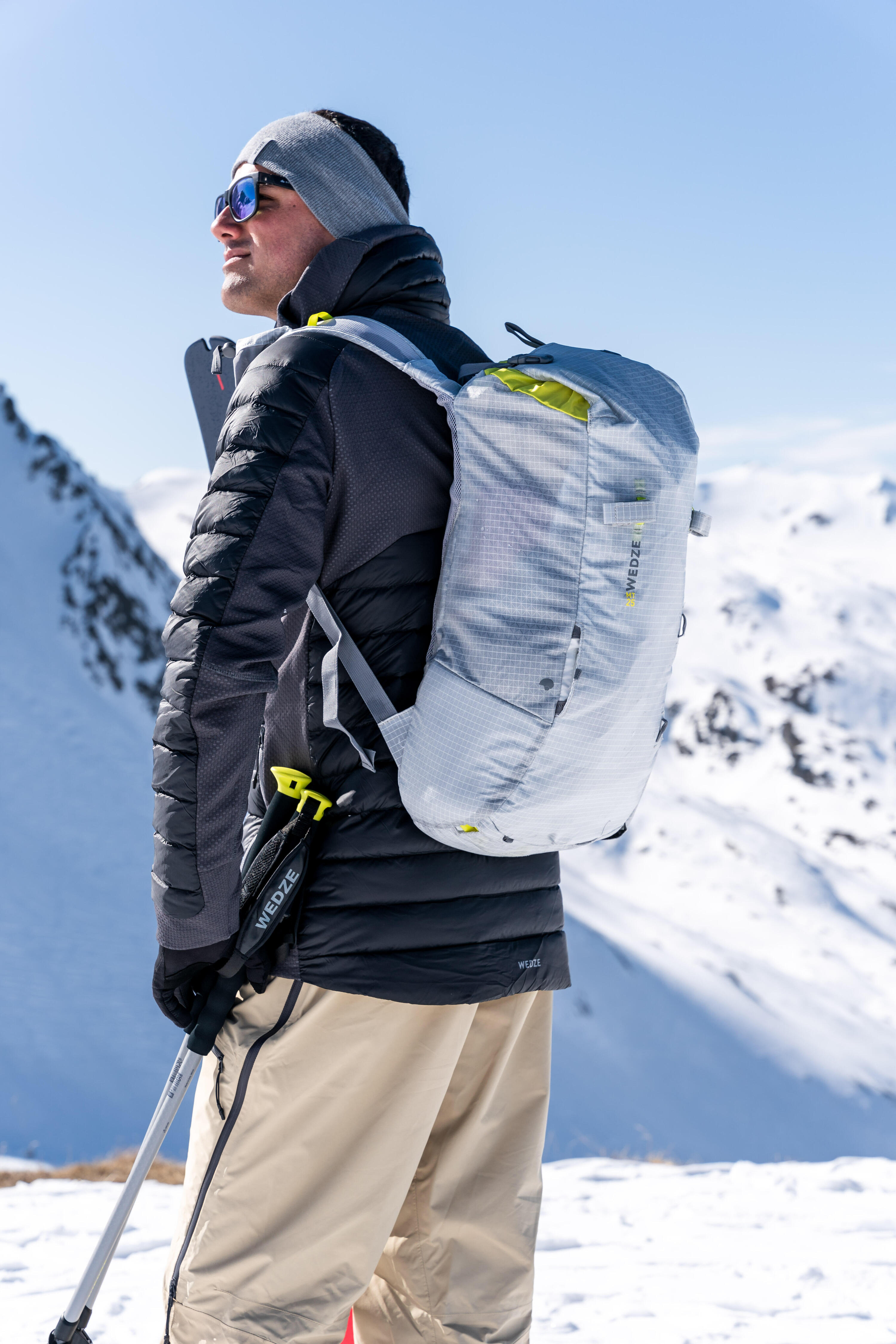 SKI TOURING BAG 25 L - MT25 - GREY 2/22