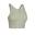 Women's Long Zip Sports Bra 920 - Sage Green