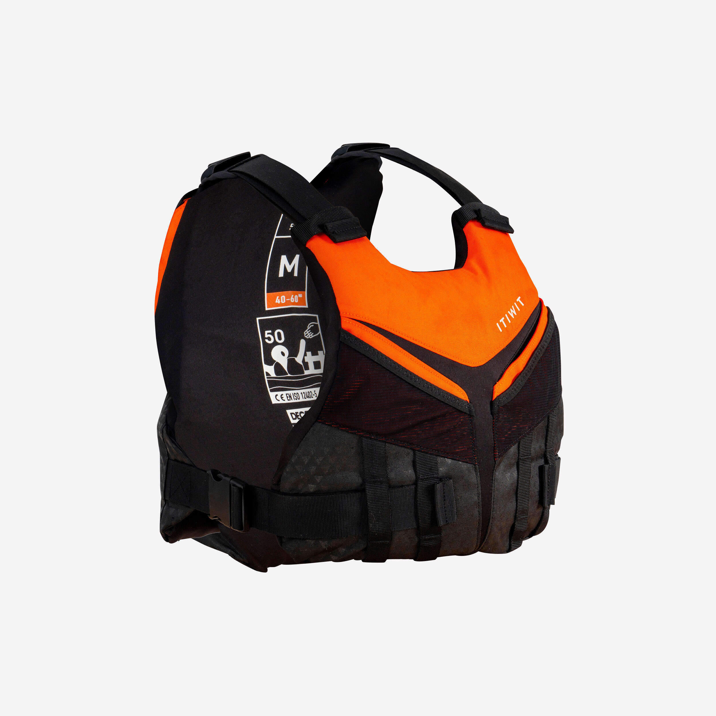 Kids Life Jacket 100N Orange