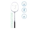 Adult Badminton Racket BR Sensation 530  Carolina Blue