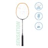 Adult Badminton Racket BR Sensation 530 Orange Black