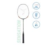 Adult Badminton Racket BR Sensation 530 Grey Black