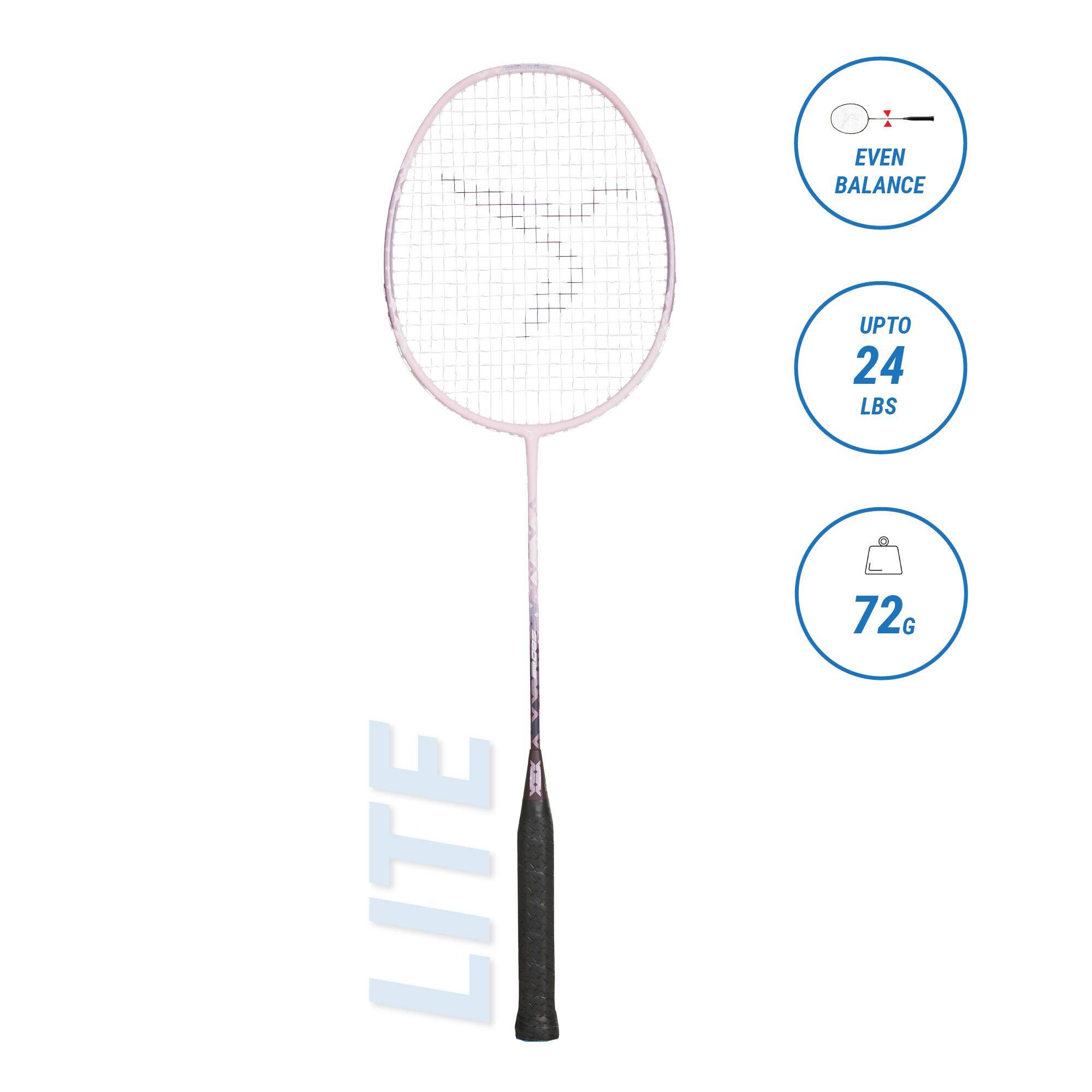 Adult Badminton Racket BR 560 Lite Pink -  1