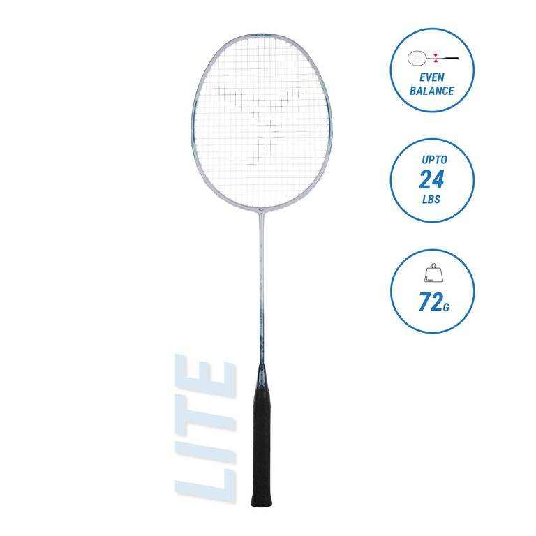 Adult Badminton Racket BR 560 Lite Blue Grey