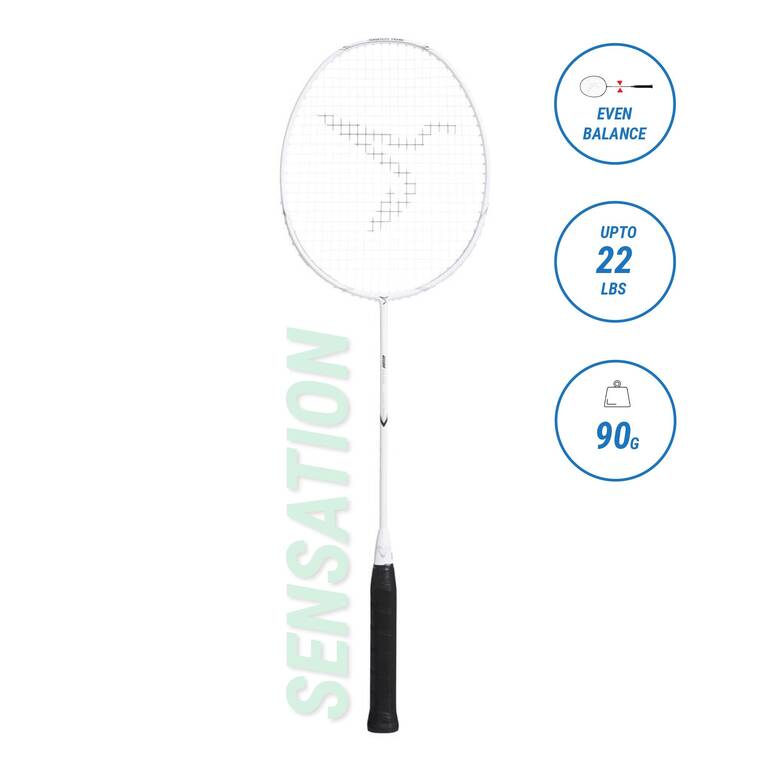 Adult Badminton Racket BR 500- White