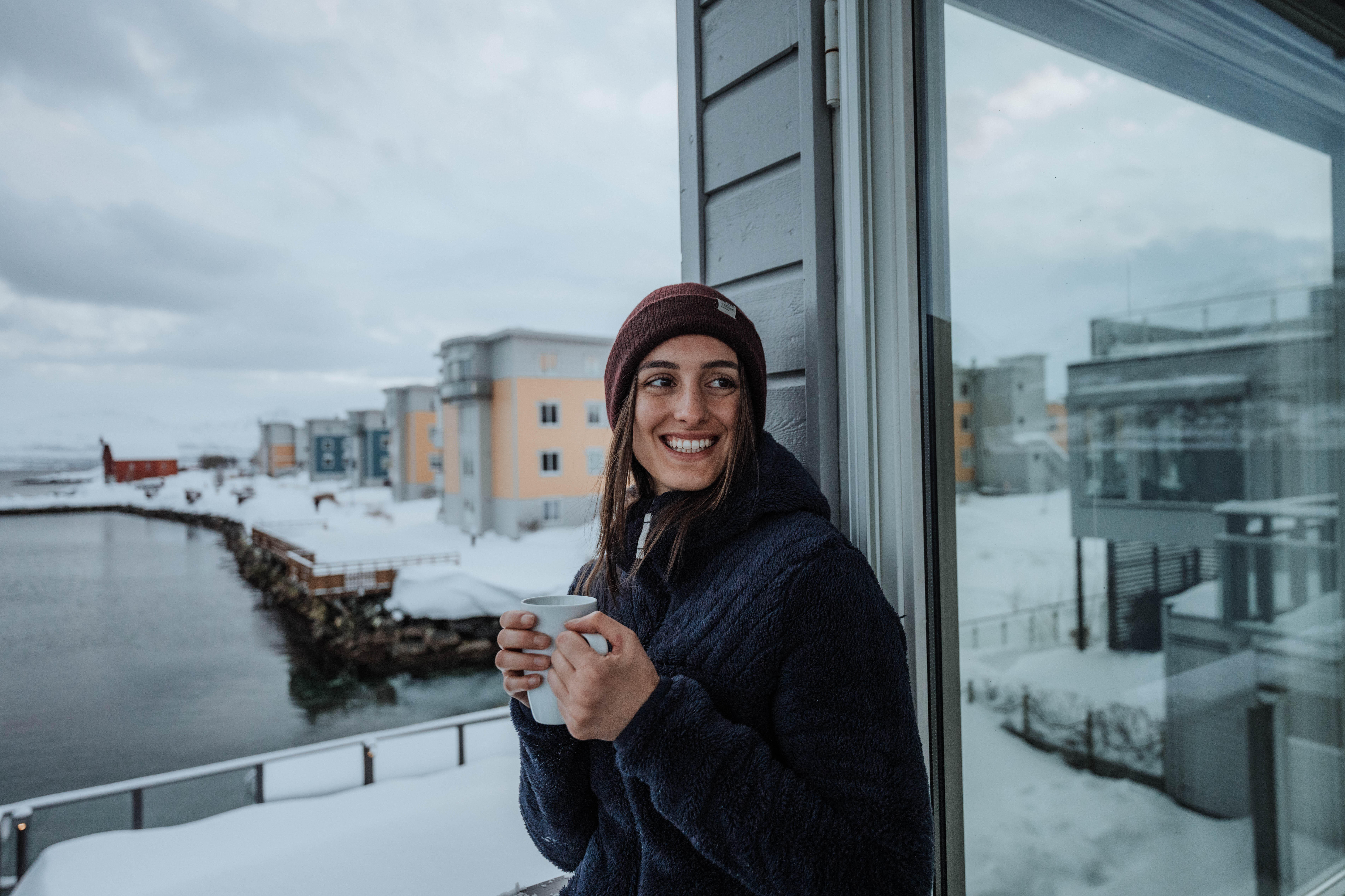 Women’s Fleece Hoodie Jacket – SH 500 - QUECHUA