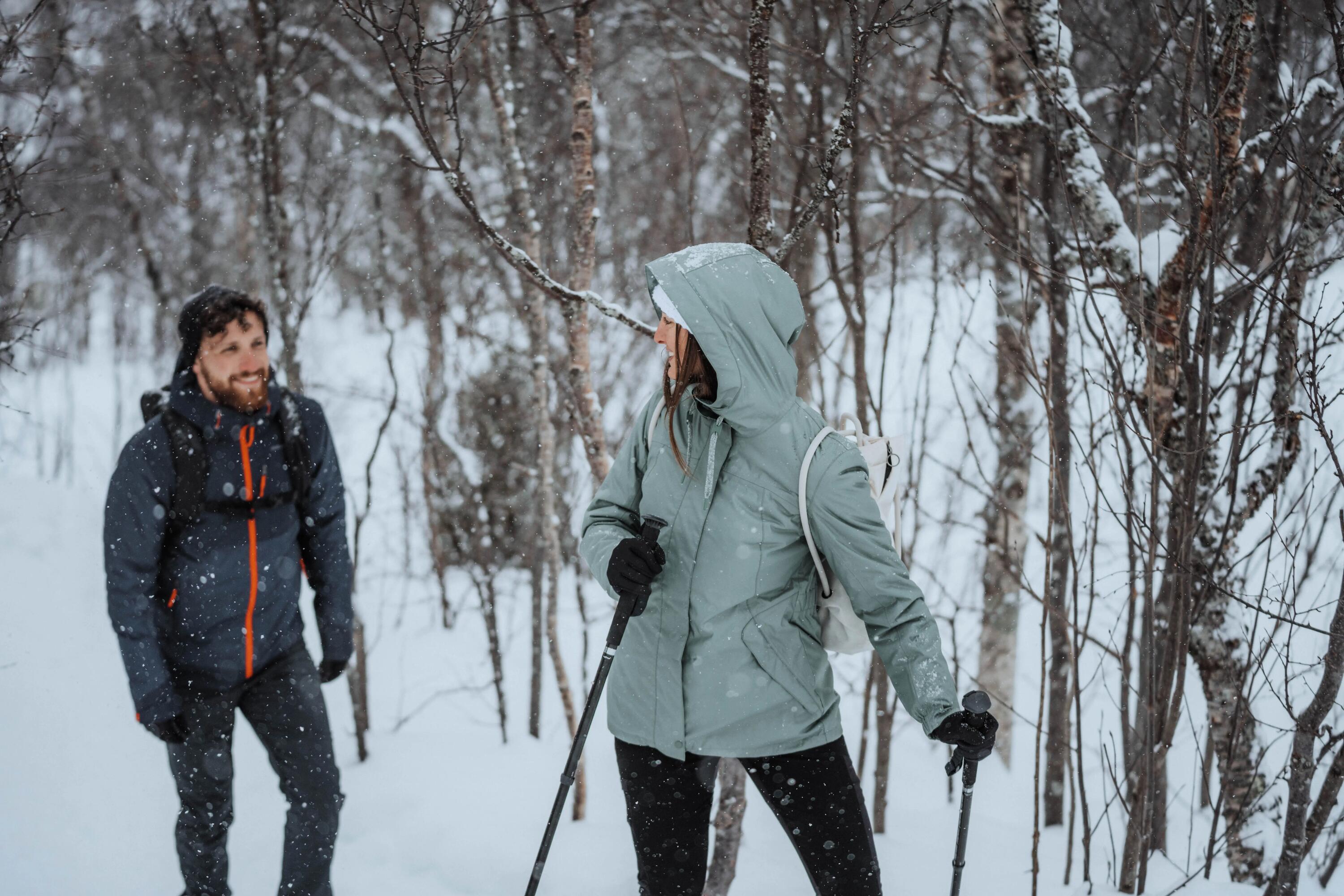 Menschen im Schnee